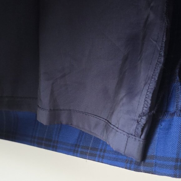 BROOKS BROTHERS | Wrap Skirt Wool Plaid Academia Sz 2 - Picture 5 of 6